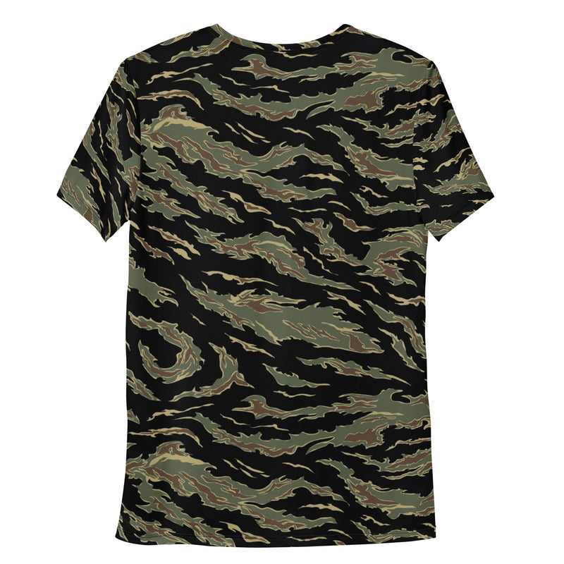 Tiger Stripe Tadpole CAMO Mens Athletic T-Shirt - Shirt