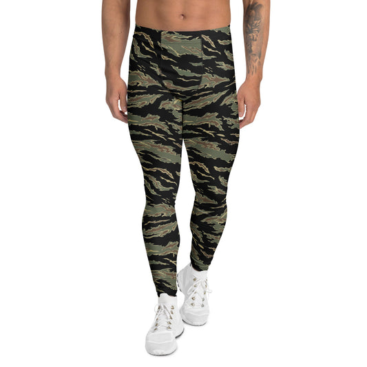 Thailand “Tadpole” (TSP) Tiger Stripe CAMO Mens Leggings - XS