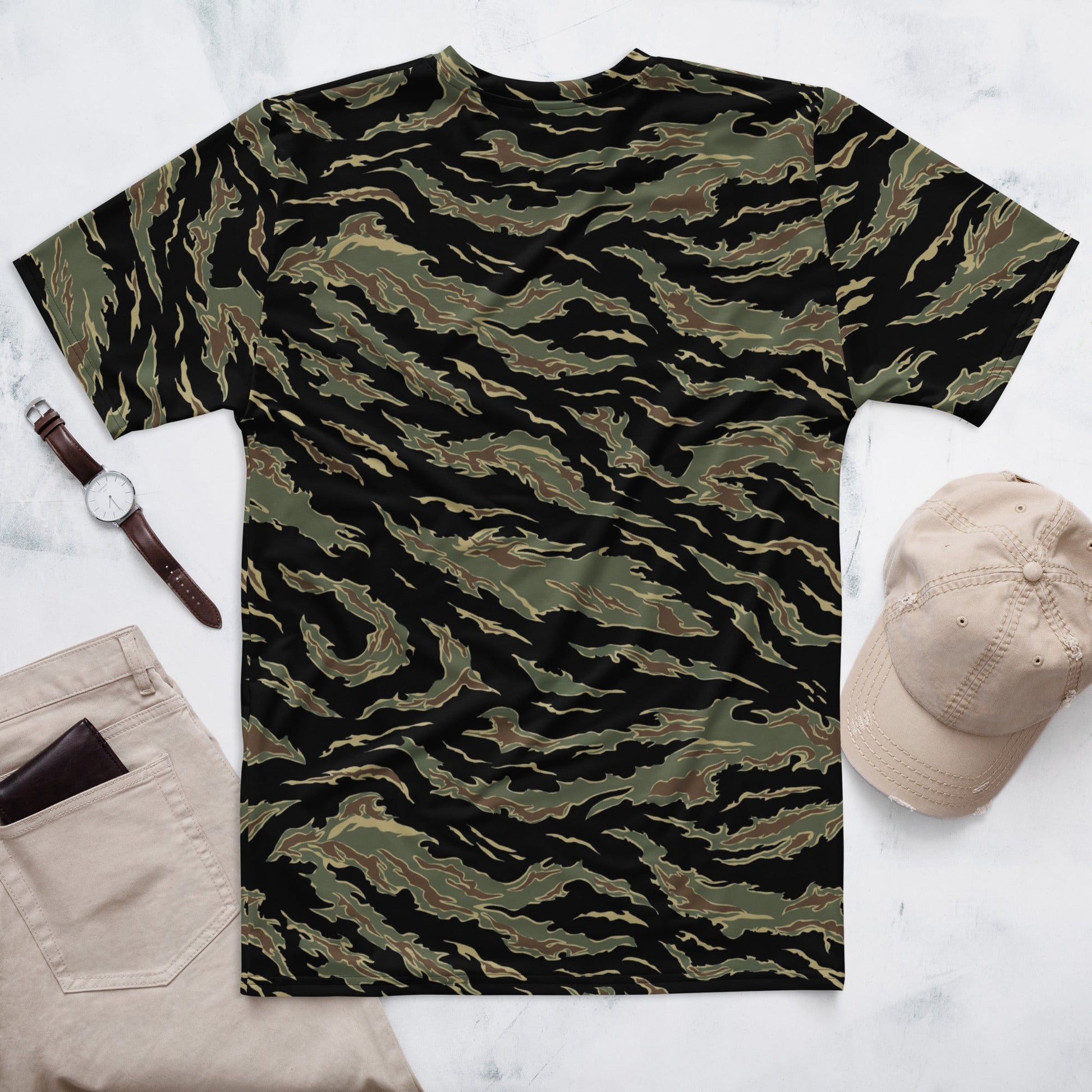 Thailand “Tadpole” (TSP) Tiger Stripe CAMO Mens t-shirt - T-Shirts