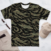 Tiger Stripe Tadpole CAMO Mens T-Shirt - XS
