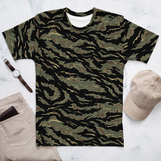 Tiger Stripe Tadpole CAMO Mens T-Shirt - XS