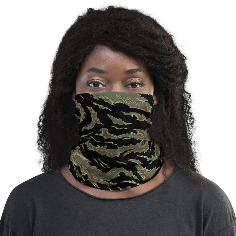 Tiger Stripe Tadpole CAMO Neck Gaiter - Head