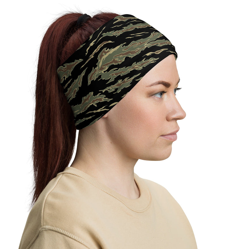 Tiger Stripe Tadpole CAMO Neck Gaiter - Head