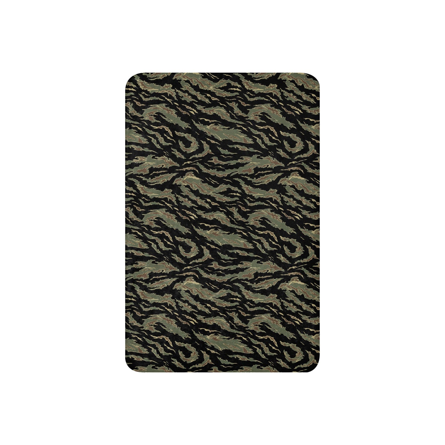 Thailand “Tadpole” (TSP) Tiger Stripe CAMO Sherpa blanket - Blankets