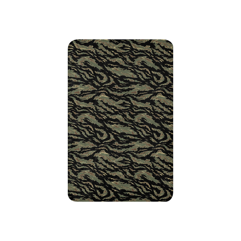 Tiger Stripe Tadpole CAMO Sherpa Blanket