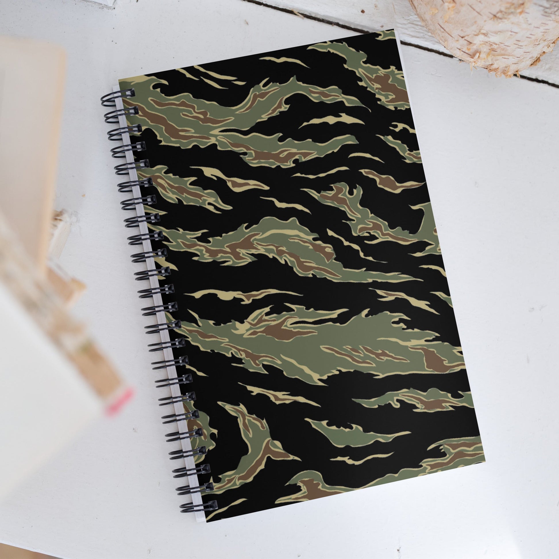 Thailand “Tadpole” (TSP) Tiger Stripe CAMO Spiral notebook - Notebooks