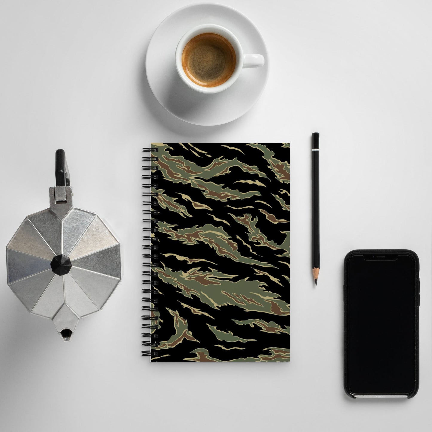 Thailand “Tadpole” (TSP) Tiger Stripe CAMO Spiral notebook - Notebooks