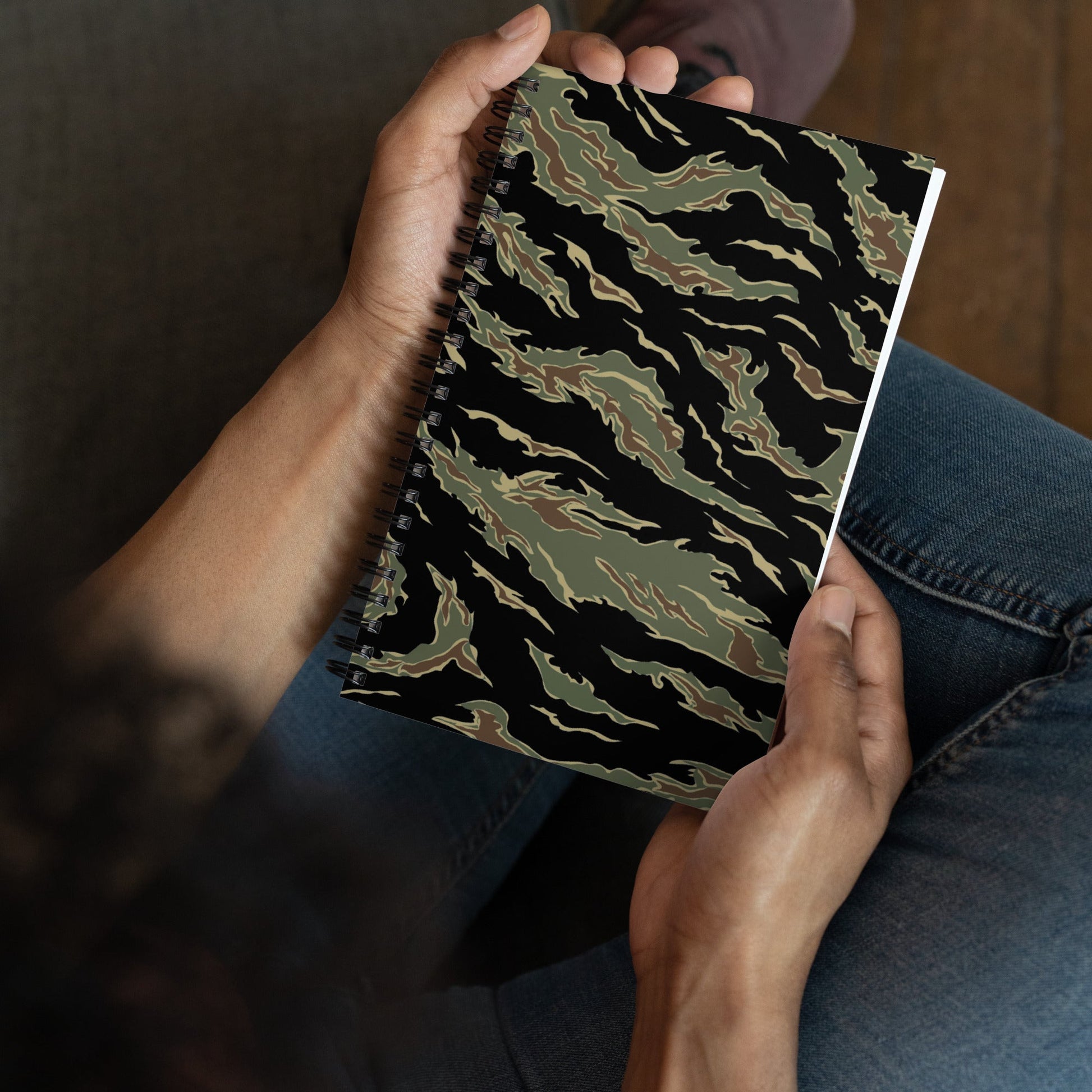 Thailand “Tadpole” (TSP) Tiger Stripe CAMO Spiral notebook - Notebooks