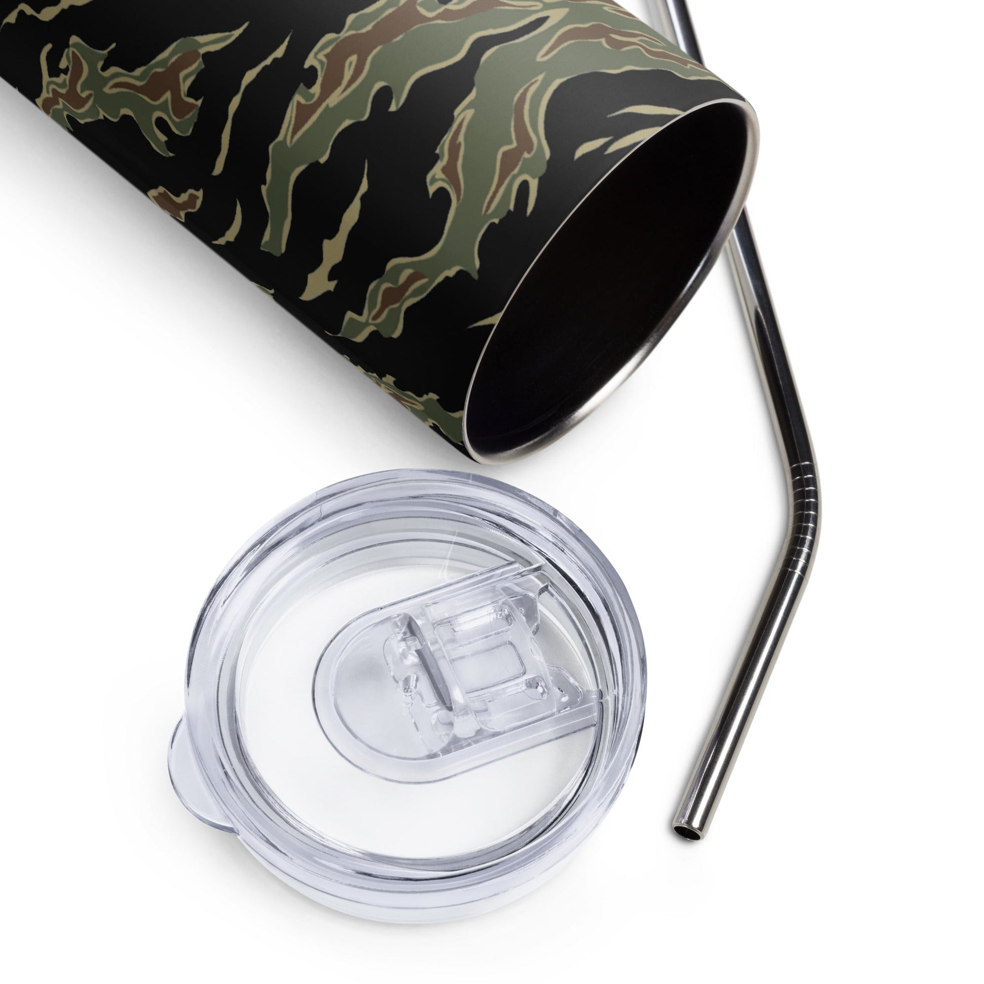 Thailand “Tadpole” (TSP) Tiger Stripe CAMO Stainless steel tumbler - Steel Tumblers