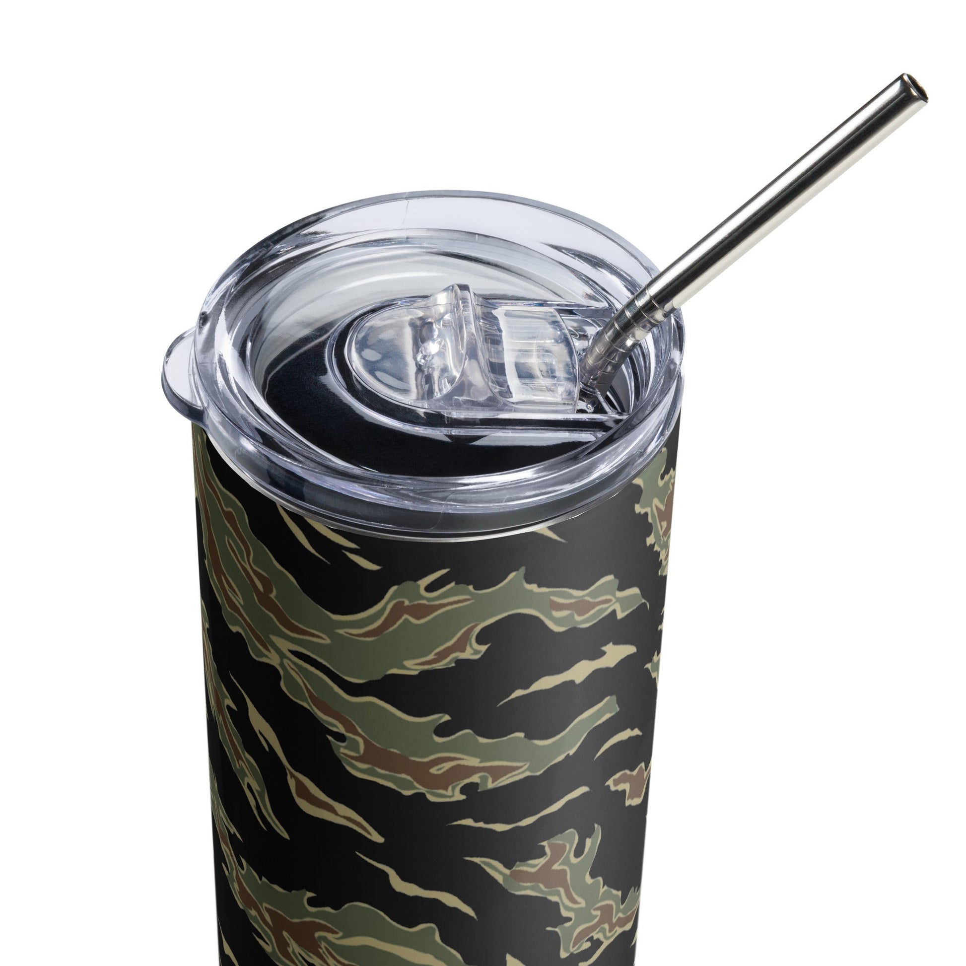 Thailand “Tadpole” (TSP) Tiger Stripe CAMO Stainless steel tumbler - Steel Tumblers