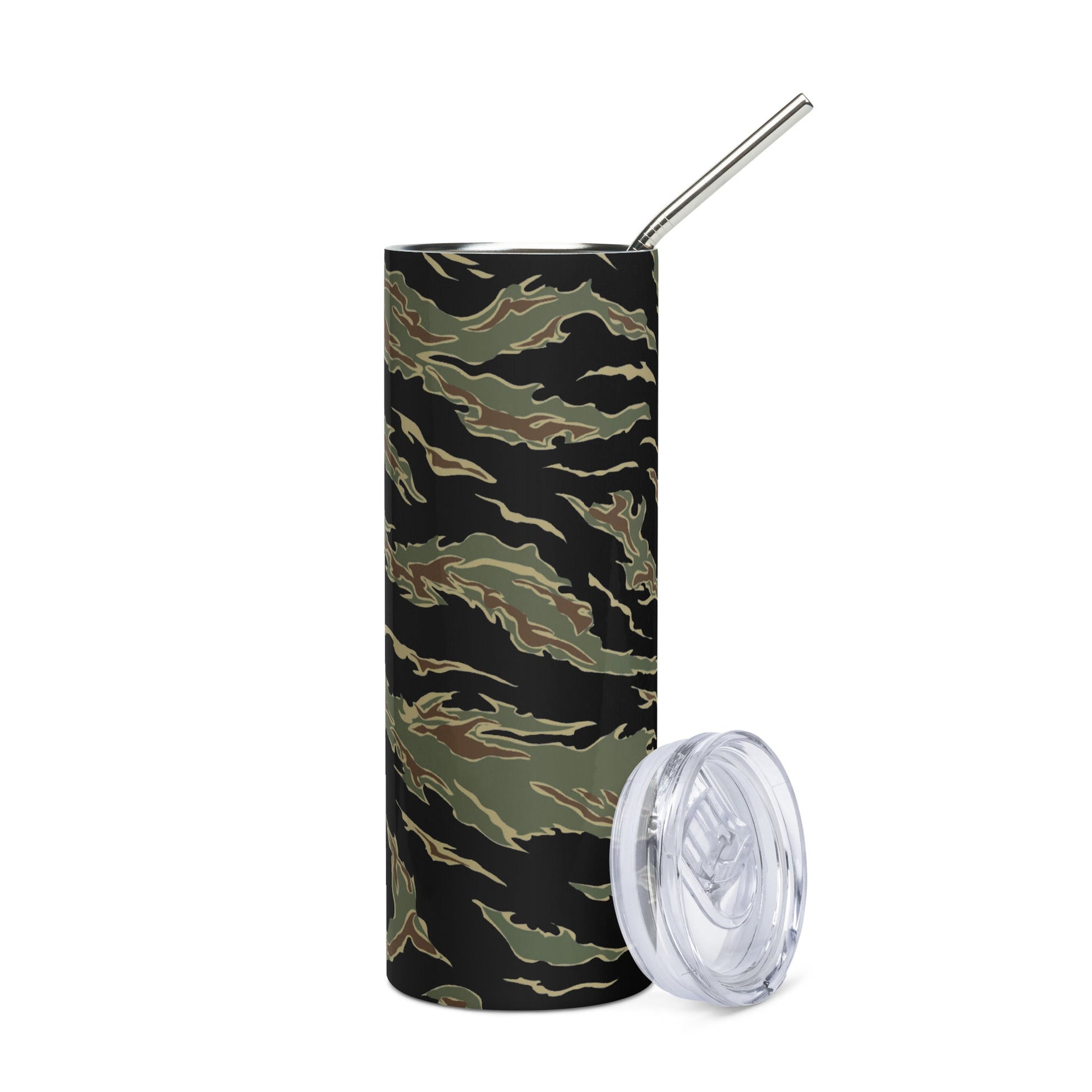 Thailand “Tadpole” (TSP) Tiger Stripe CAMO Stainless steel tumbler - Steel Tumblers