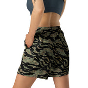 Tiger Stripe Tadpole CAMO Unisex Athletic Long Shorts