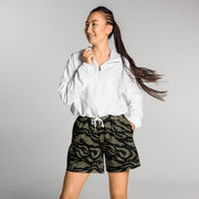Tiger Stripe Tadpole CAMO Unisex Athletic Long Shorts
