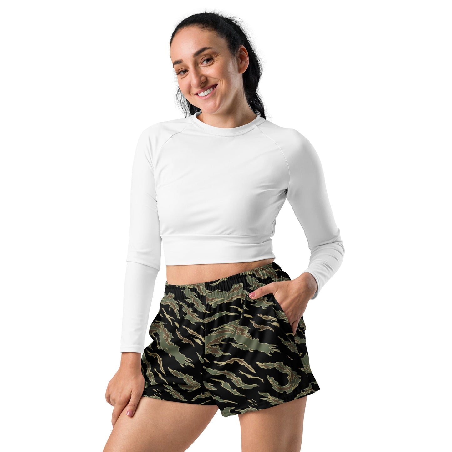 Thailand “Tadpole” (TSP) Tiger Stripe CAMO Unisex Athletic Shorts