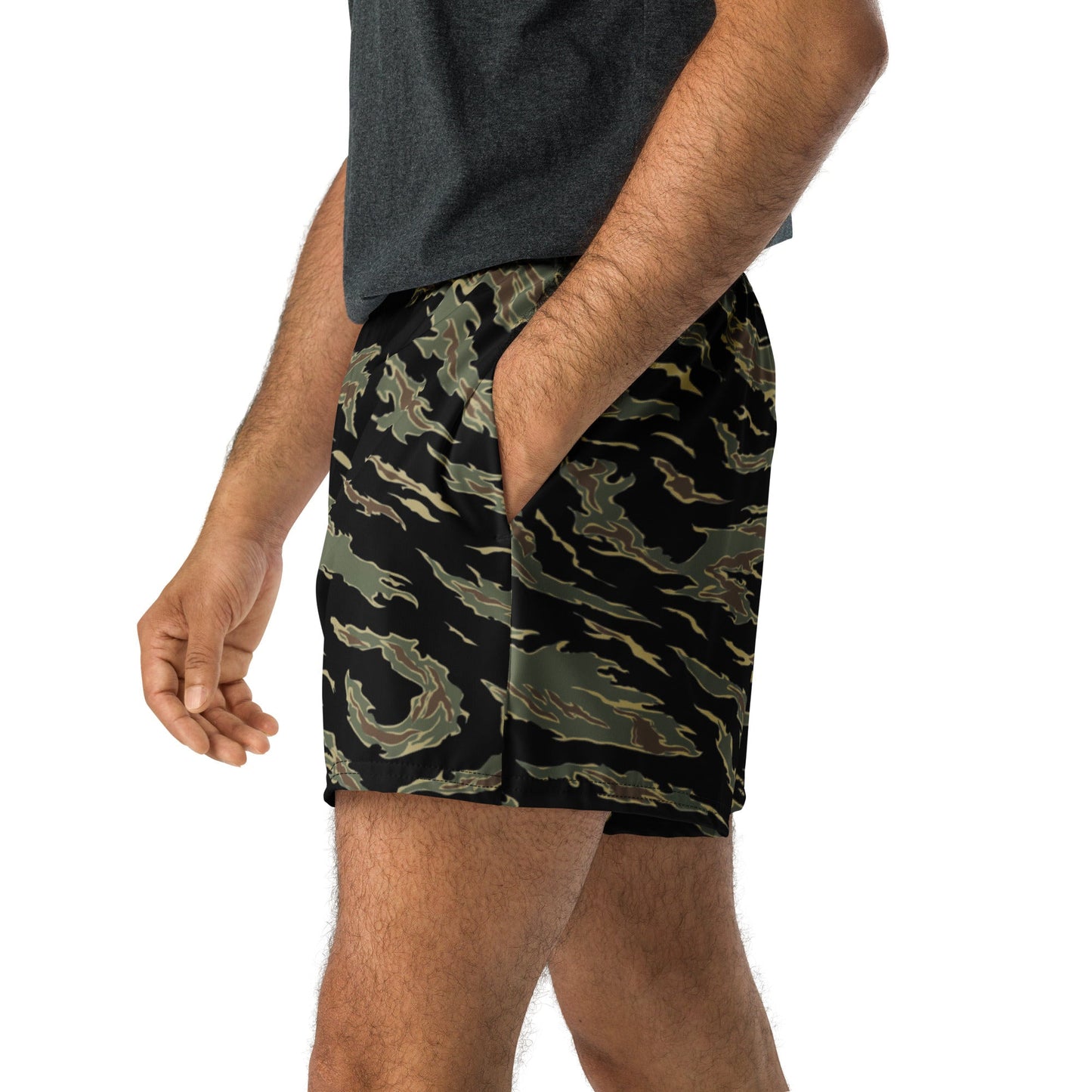 Thailand “Tadpole” (TSP) Tiger Stripe CAMO Unisex Athletic Shorts - XS