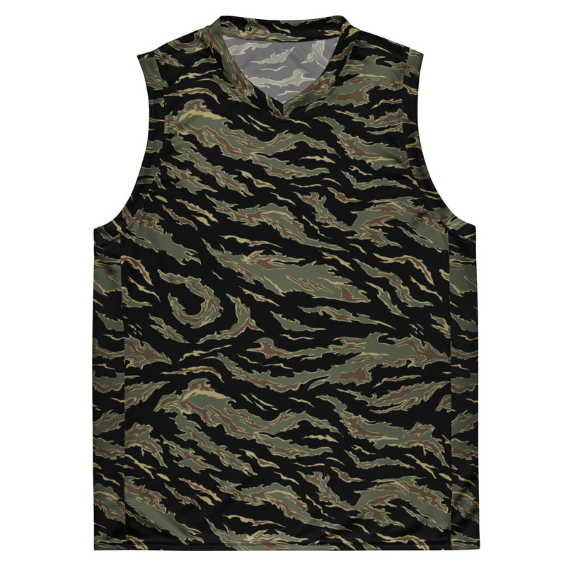Tiger Stripe Tadpole CAMO Unisex Basketball Jersey