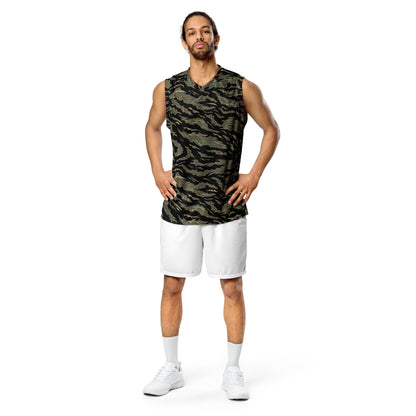 Thailand “Tadpole” (TSP) Tiger Stripe CAMO unisex basketball jersey - Basketball Jerseys