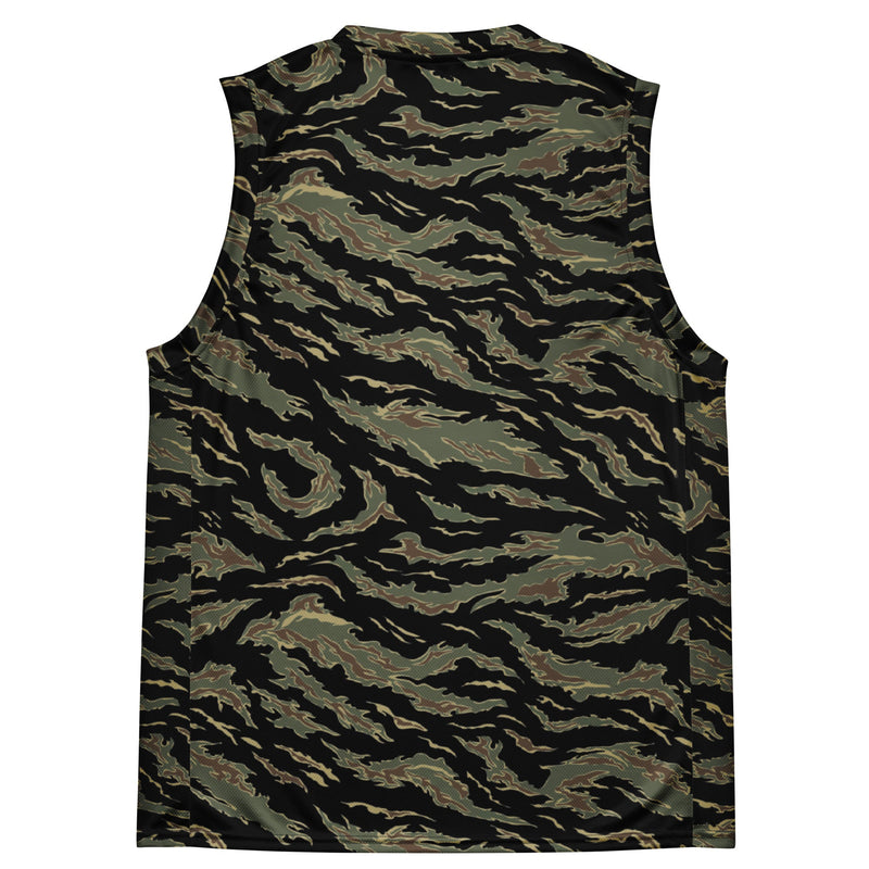 Tiger Stripe Tadpole CAMO Unisex Basketball Jersey