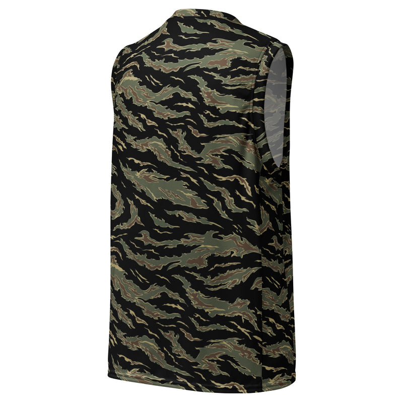 Tiger Stripe Tadpole CAMO Unisex Basketball Jersey