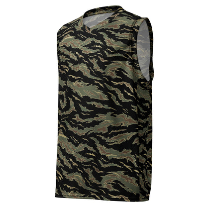 Thailand “Tadpole” (TSP) Tiger Stripe CAMO unisex basketball jersey - Basketball Jerseys