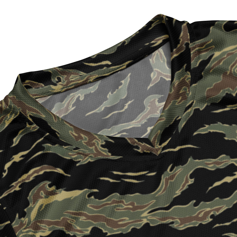 Tiger Stripe Tadpole CAMO Unisex Basketball Jersey