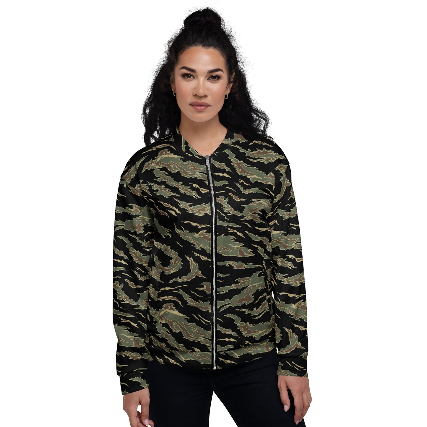 Thailand “Tadpole” (TSP) Tiger Stripe CAMO Unisex Bomber Jacket