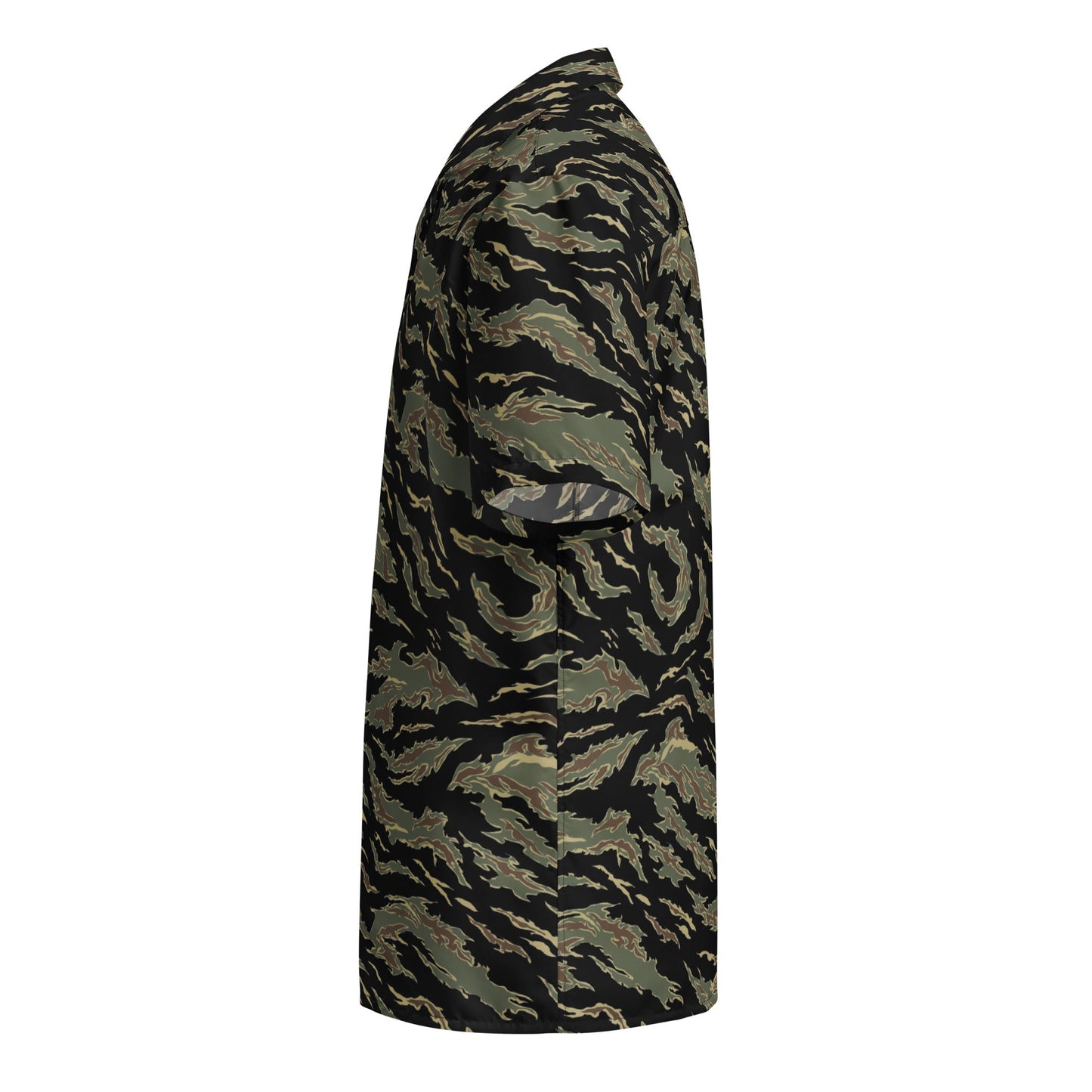 Thailand “Tadpole” (TSP) Tiger Stripe CAMO Unisex Short-Sleeve Button Shirt