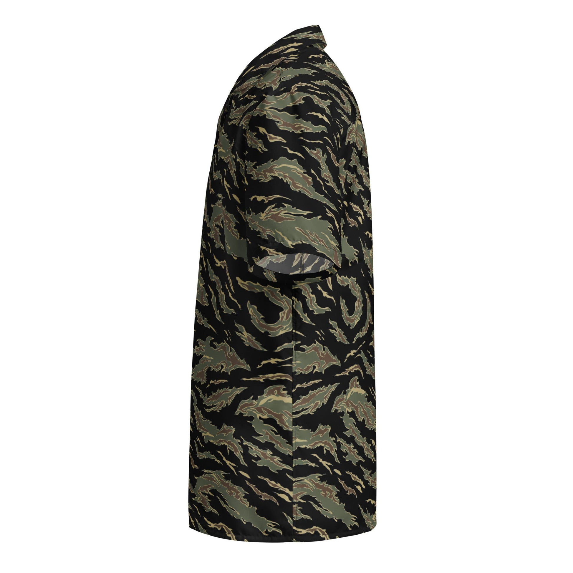Thailand “Tadpole” (TSP) Tiger Stripe CAMO Unisex Short-Sleeve Button Shirt