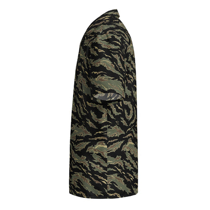 Thailand “Tadpole” (TSP) Tiger Stripe CAMO Unisex Short-Sleeve Button Shirt