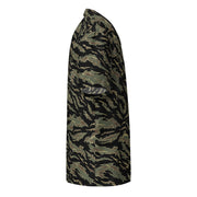 Tiger Stripe Tadpole CAMO Unisex Short-Sleeve Button Shirt - Button-Up