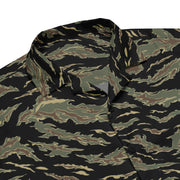 Tiger Stripe Tadpole CAMO Unisex Short-Sleeve Button Shirt - Button-Up