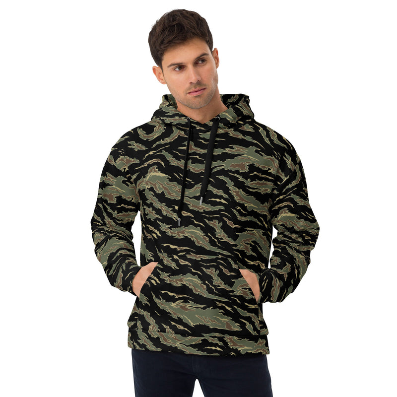 Tiger Stripe Tadpole CAMO Unisex Hoodie - 2XS