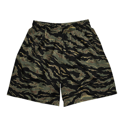 Thailand “Tadpole” (TSP) Tiger Stripe CAMO Unisex mesh shorts - 2XS - Mesh Shorts