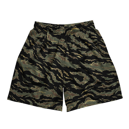 Thailand “Tadpole” (TSP) Tiger Stripe CAMO Unisex mesh shorts - 2XS - Mesh Shorts