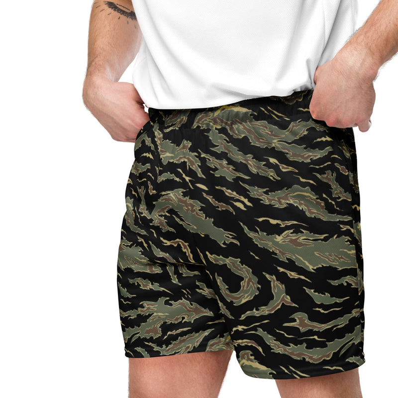 Tiger Stripe Tadpole CAMO Unisex Mesh Shorts