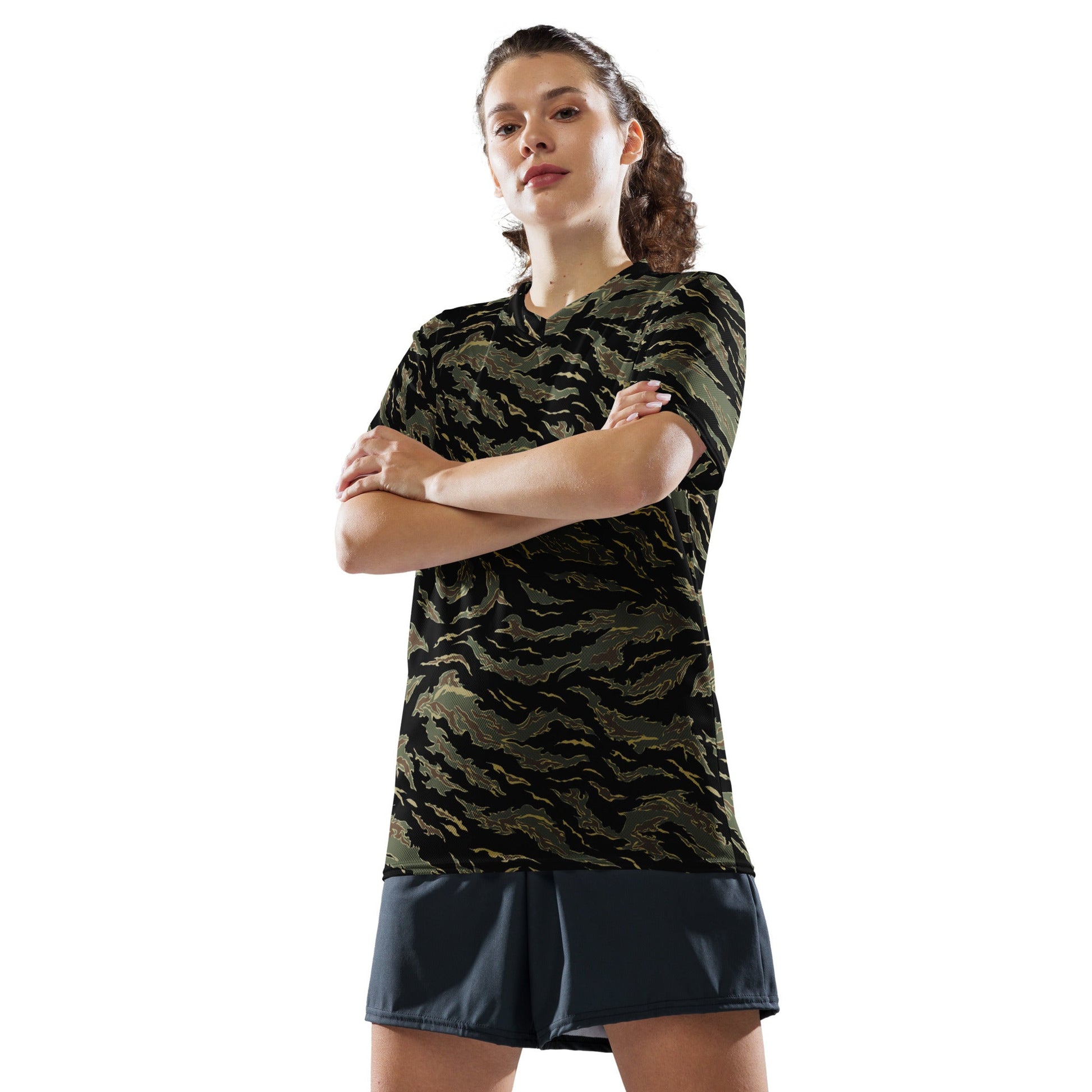 Thailand “Tadpole” (TSP) Tiger Stripe CAMO Unisex Sports Jersey