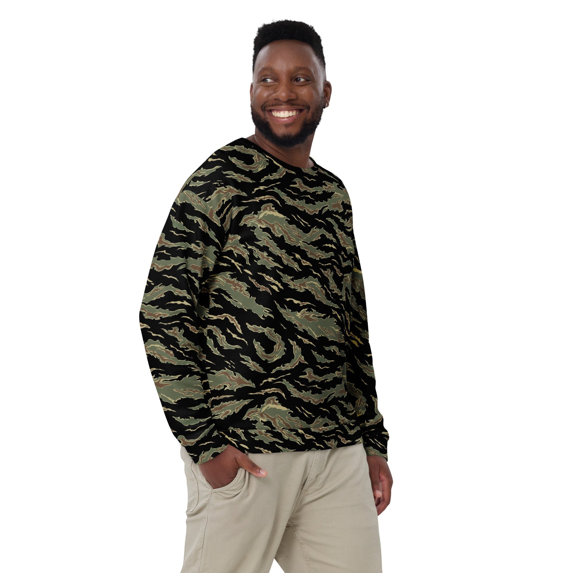 Thailand “Tadpole” (TSP) Tiger Stripe CAMO Unisex Sweatshirt - Sweatshirts