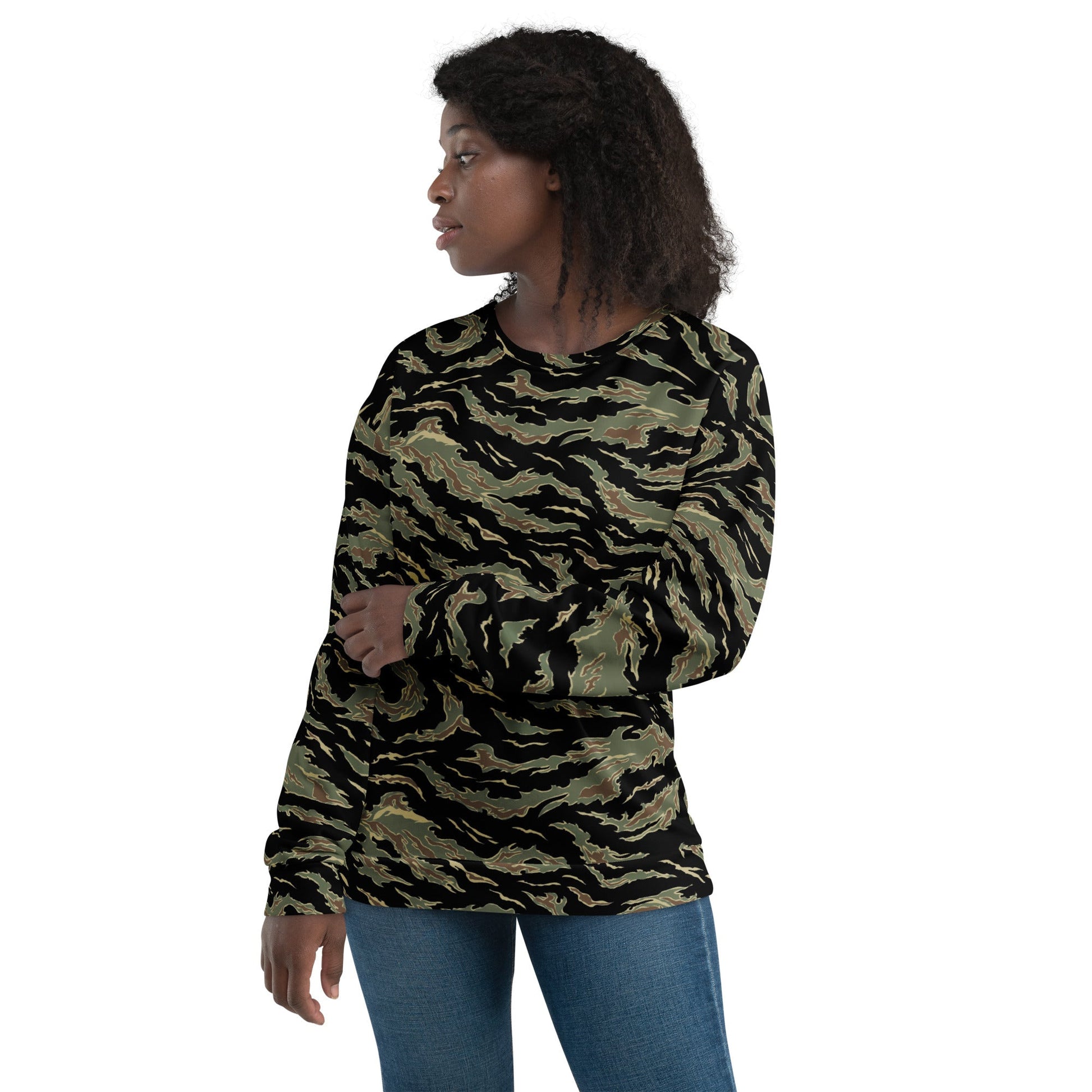 Thailand “Tadpole” (TSP) Tiger Stripe CAMO Unisex Sweatshirt - Sweatshirts