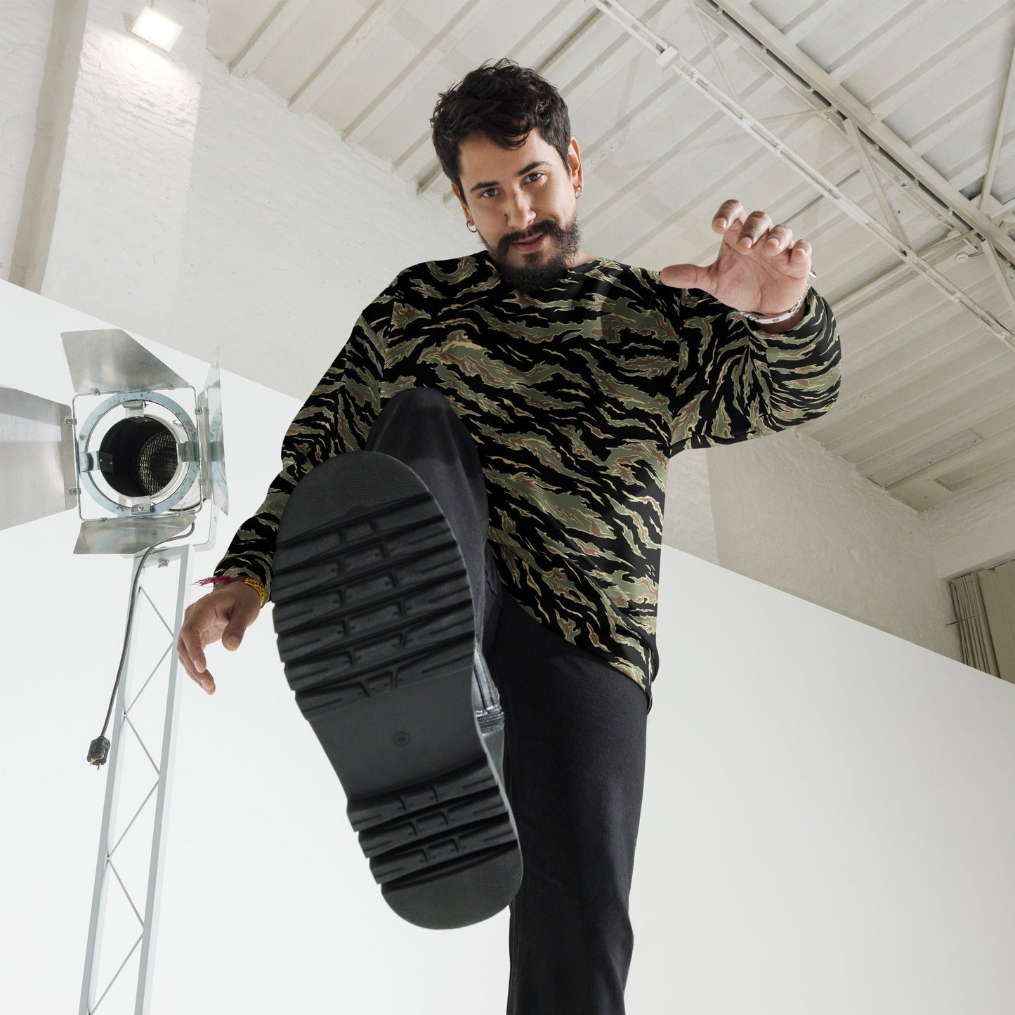 Thailand “Tadpole” (TSP) Tiger Stripe CAMO Unisex Sweatshirt - Sweatshirts