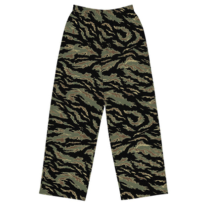 Thailand “Tadpole” (TSP) Tiger Stripe CAMO unisex wide-leg pants - 2XS - Wide-leg Pants