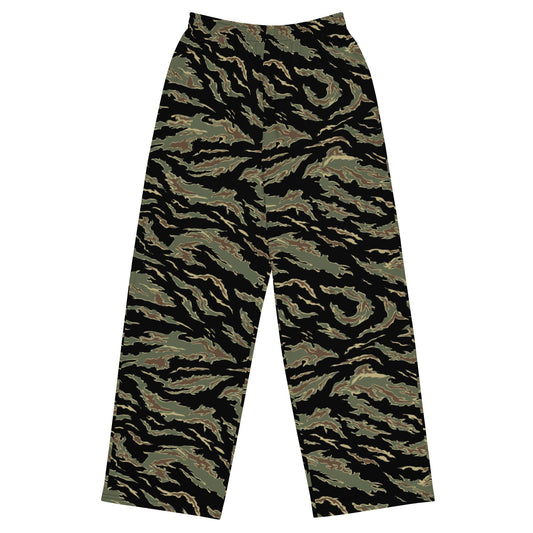 Thailand “Tadpole” (TSP) Tiger Stripe CAMO unisex wide-leg pants - 2XS - Wide-leg Pants