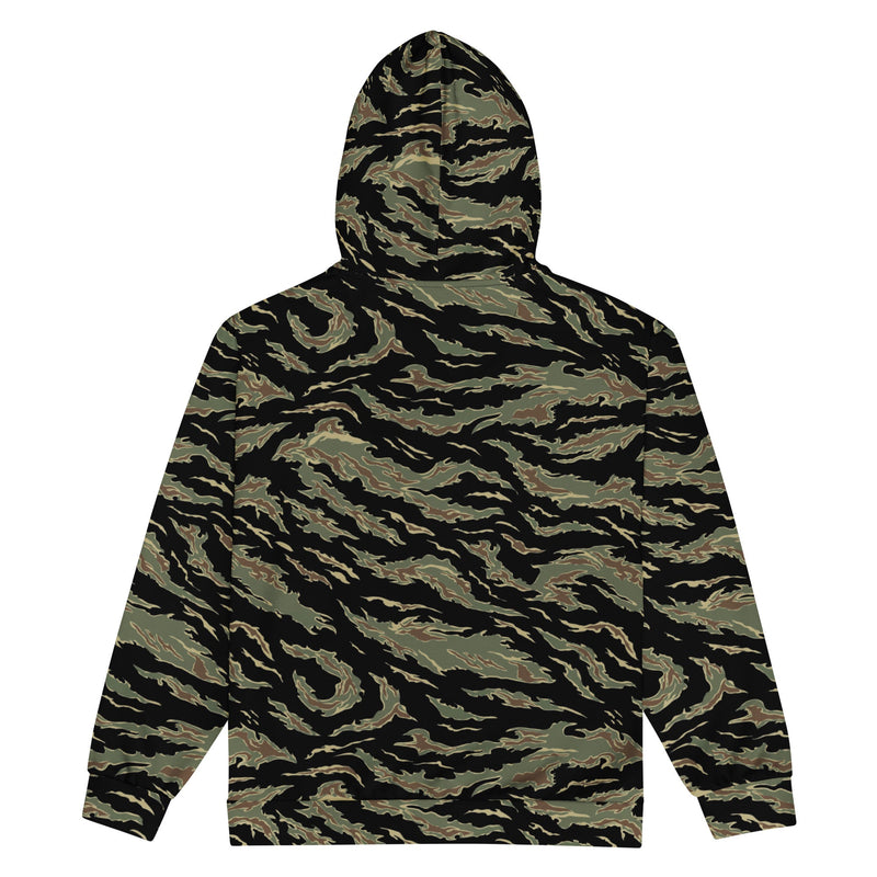 Tiger Stripe Tadpole CAMO Unisex Zip Hoodie