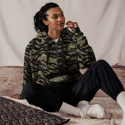 Thailand “Tadpole” (TSP) Tiger Stripe CAMO Unisex zip hoodie - Zip Hoodies