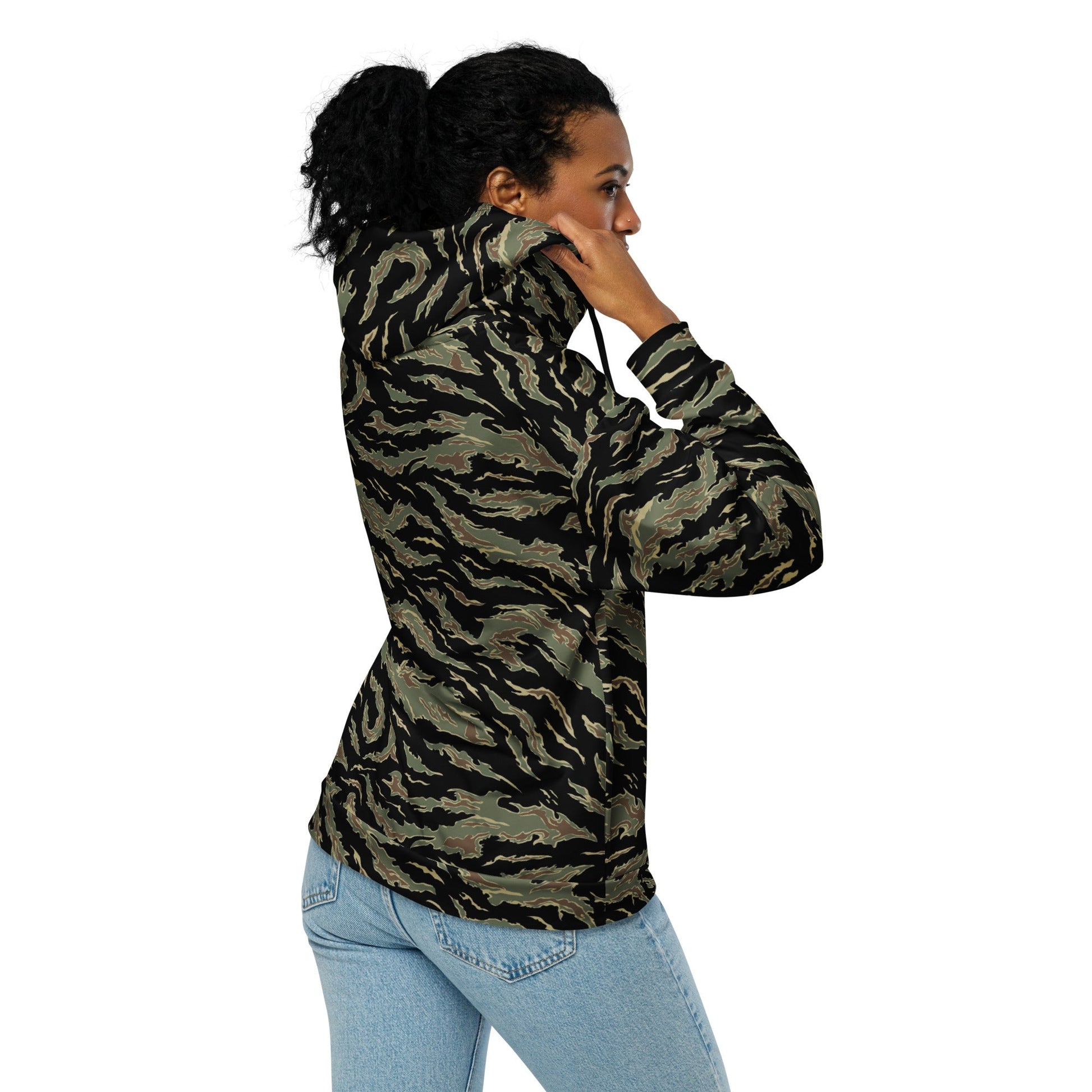 Thailand “Tadpole” (TSP) Tiger Stripe CAMO Unisex zip hoodie - Zip Hoodies