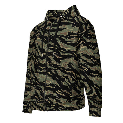 Thailand “Tadpole” (TSP) Tiger Stripe CAMO Unisex zip hoodie - Zip Hoodies