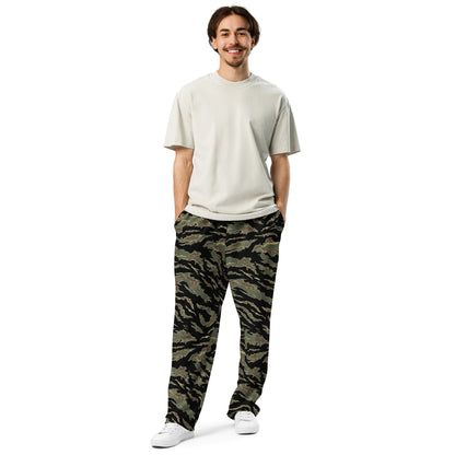 Thailand “Tadpole” (TSP) Tiger Stripe CAMO Wide-leg joggers - Joggers