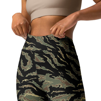 Thailand “Tadpole” (TSP) Tiger Stripe CAMO Yoga Leggings - Womens