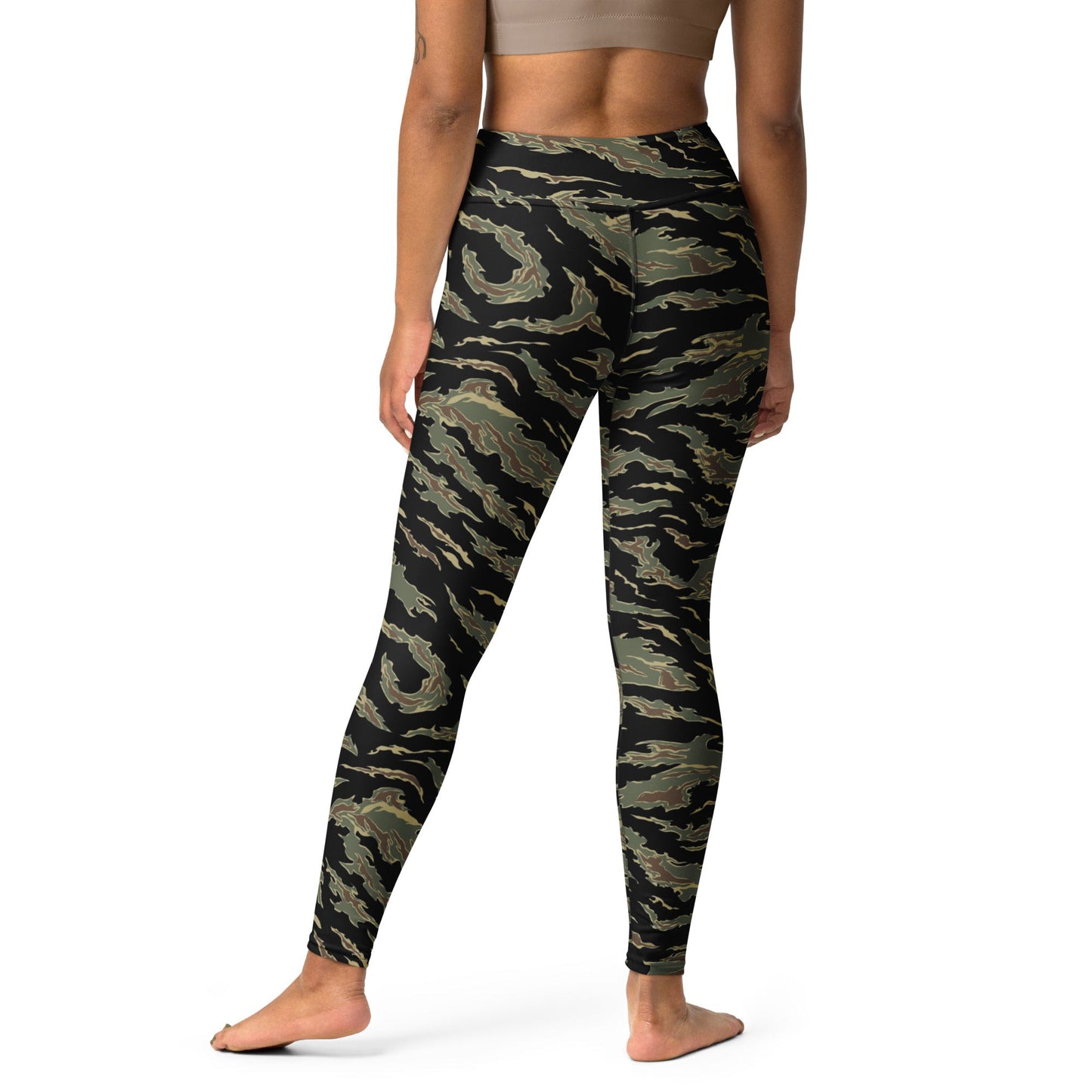 Thailand “Tadpole” (TSP) Tiger Stripe CAMO Yoga Leggings - Womens