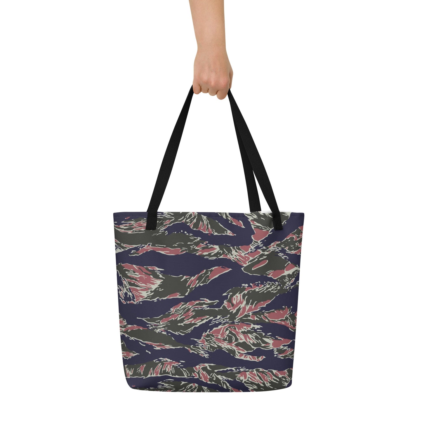 Thailand Tiger Stripe CAMO Large Tote Bag