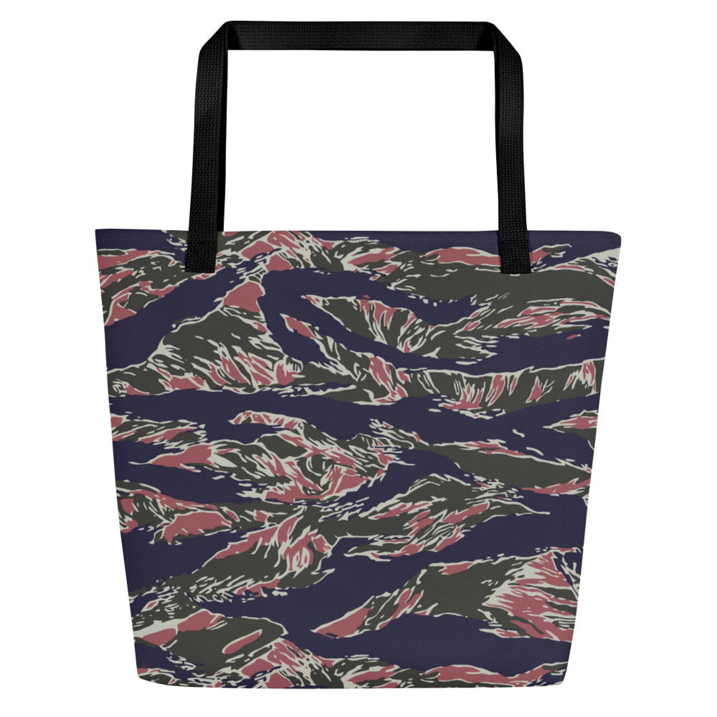 Thailand Tiger Stripe CAMO Large Tote Bag